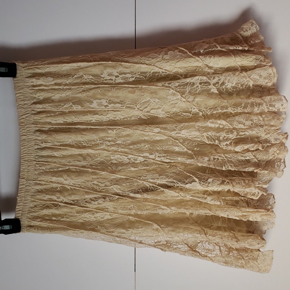 Floral Lace Skirt